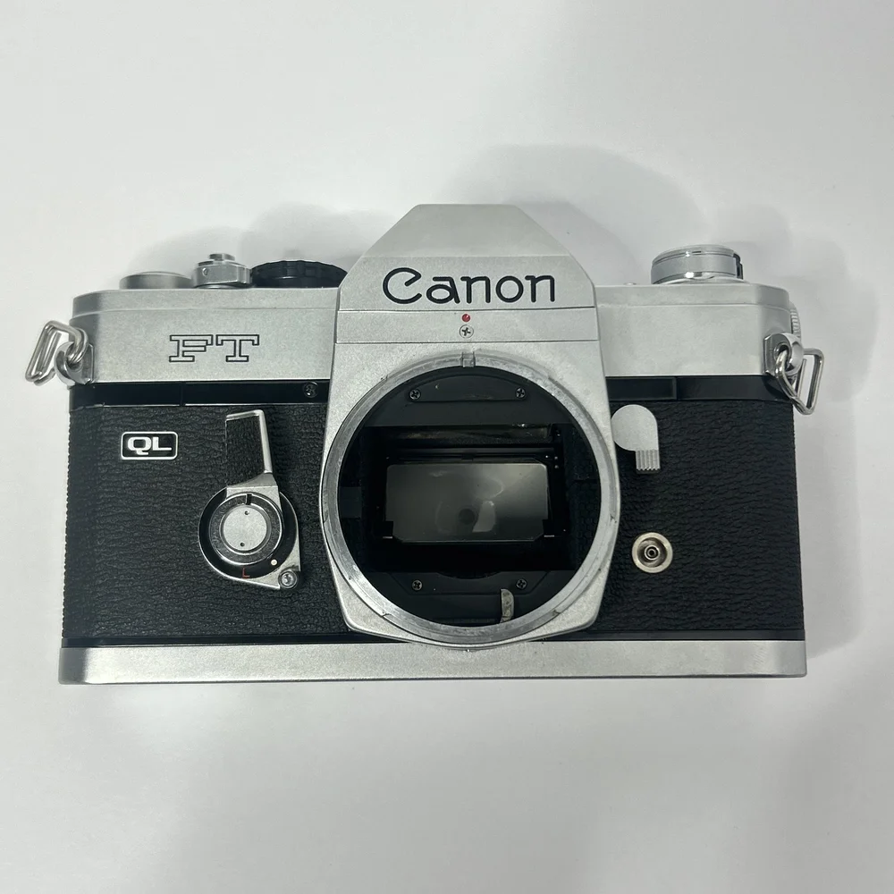 Vintage Canon FT QL Silver 35mm Film SLR Camera Body Only